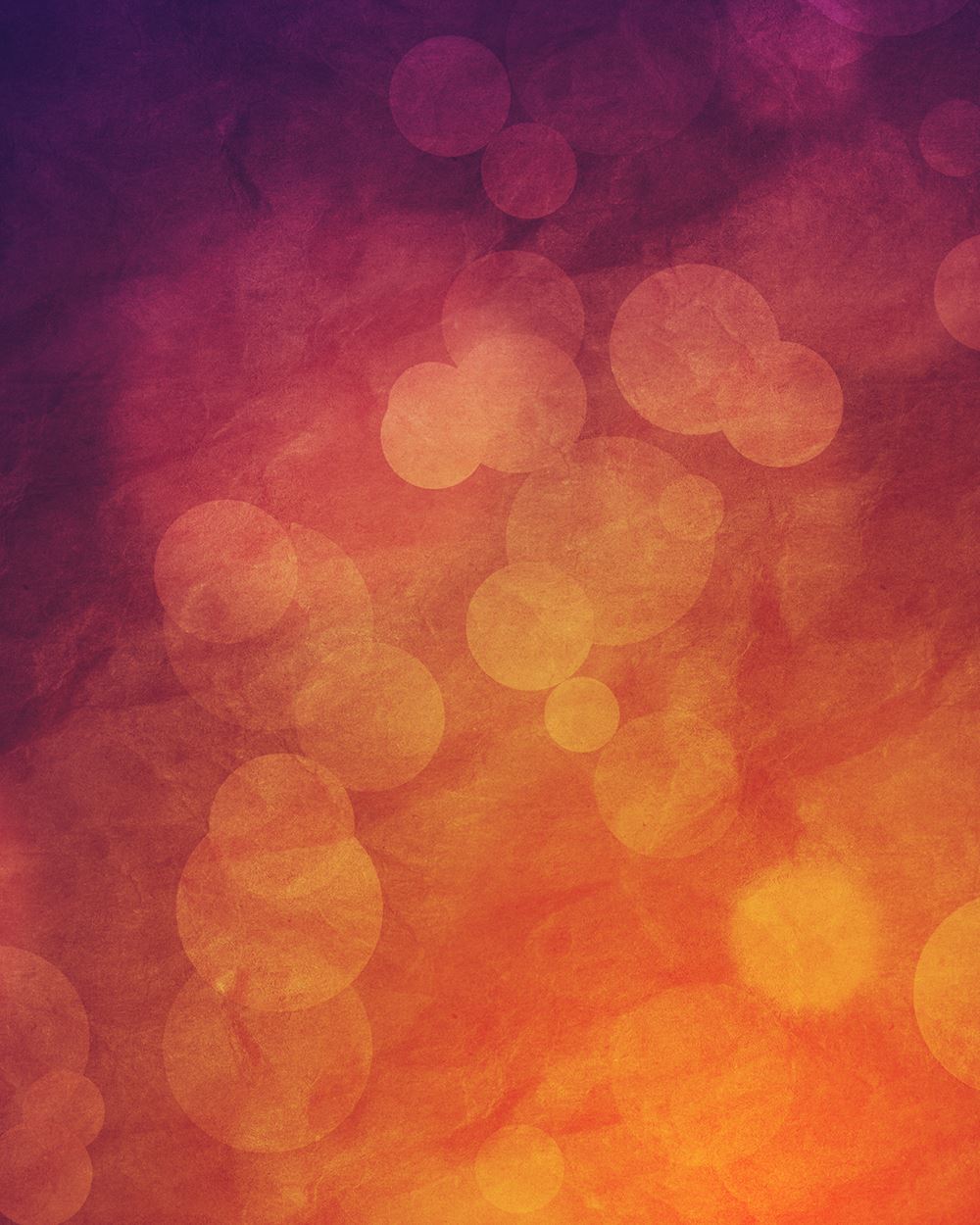 Aperturee - Orange Tang Bokeh Light Abstract Fotohintergrund
