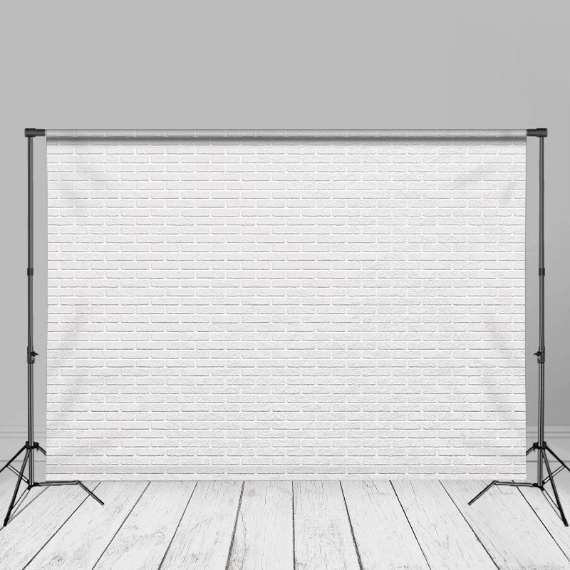 Aperturee – Fotoshooting Studio Hintergrund mit bemalter weißer Backsteinmauer