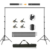 Aperturee - Foto Video Studio verstellbarer Hintergrund Hintergrundständer