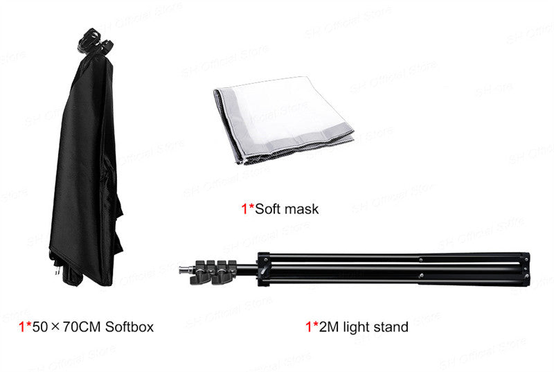 Aperturee - Fotografie Softbox Lichtstativ für professionelle Fotos