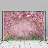 Aperturee - Rosa Blüten Sakura Blumen Baum Frühlings Fotohintergrund