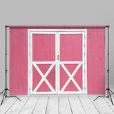 Aperturee – Fotografie Ideen für rosafarbene Holztür und Wandhintergründe