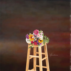 Aperturee - Rotbrauner abstrakter Render Fotografie Hintergrund