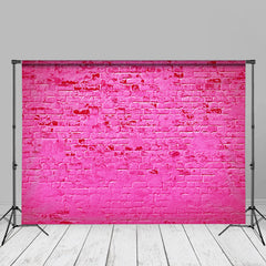 Aperturee - Rote Rose Backstein Hintergrund für Porträtfotografie