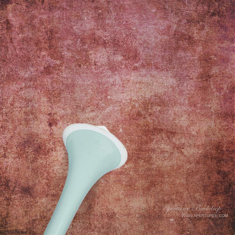 Aperturee - Fotostudio Hintergrund mit abgenutzter Rosenstein Textur