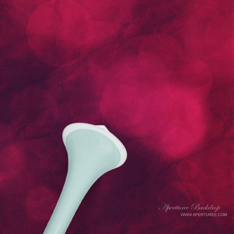 Aperturee - Fotohintergrund Rushing Rosetta mit Bokeh Textur