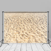 Aperturee - Fotohintergrund mit Sandmuster tropischer Strandstruktur