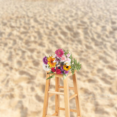 Aperturee - Fotohintergrund mit Sandmuster tropischer Strandstruktur