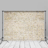 Aperturee – Shabby Tint Cracked Brick Wall Photo Booth Hintergrund