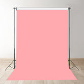 Aperturee - Einfacher rosa einfarbiger Fotokabinen Hintergrund für Studio
