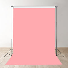 Aperturee - Einfacher rosa einfarbiger Fotokabinen Hintergrund für Studio