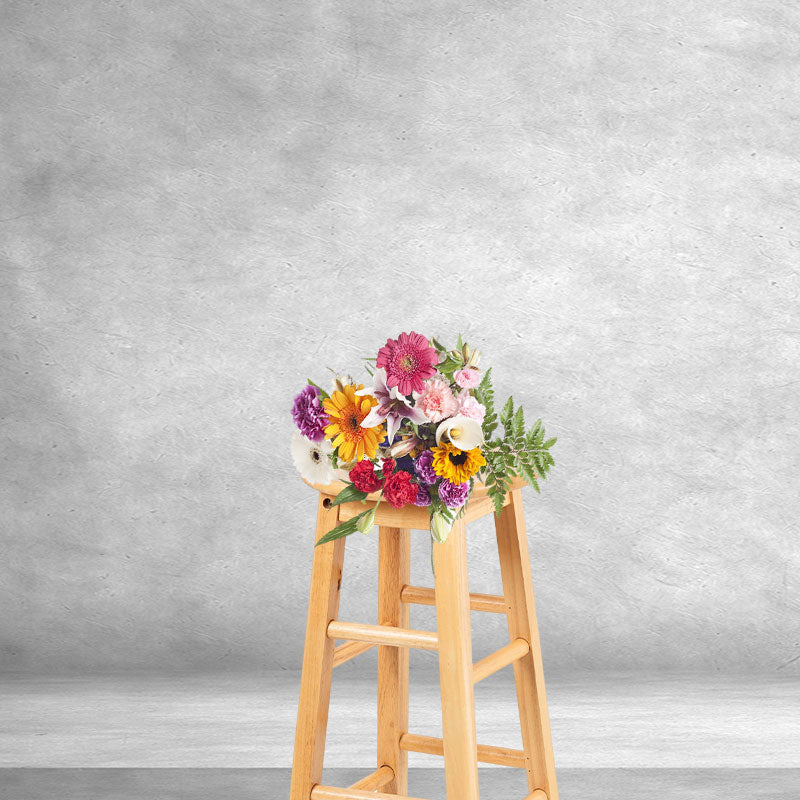 Aperturee - Abstrakter Hintergrund für Fotoshootings in weichem Marmor und Steingrau