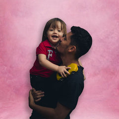 Aperturee - Einfarbiger Hintergrund für Kunstfotos mit abstrakter Textur in Rosa