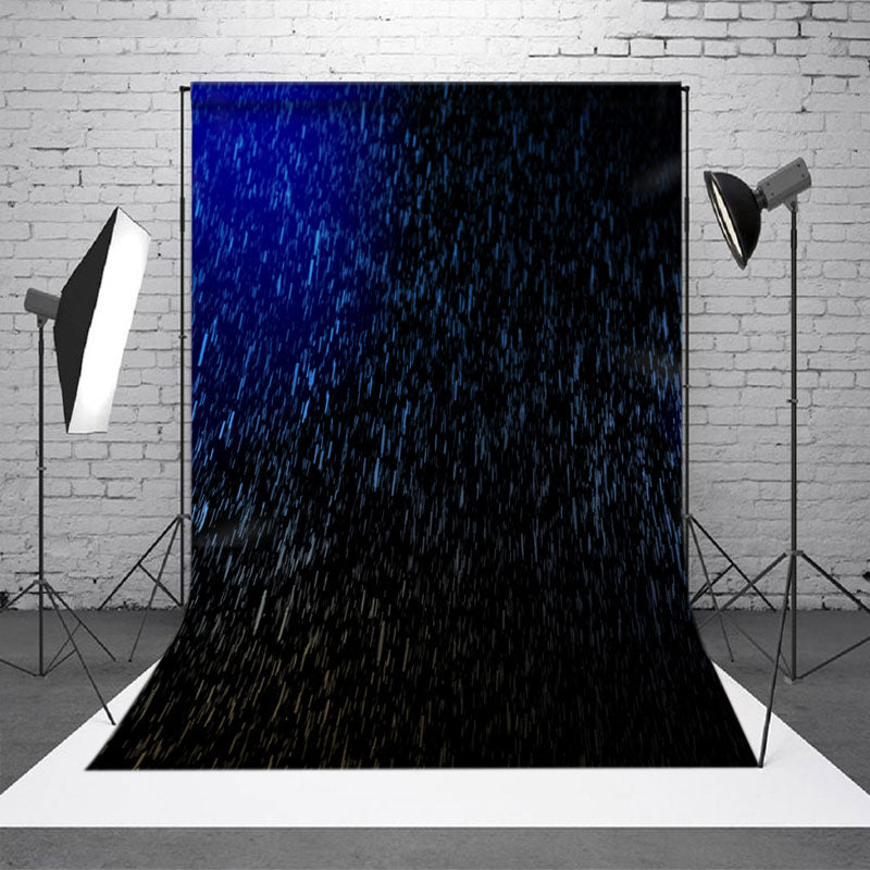 Aperturee - Sprinkle Blue Light Raindrop Fotografie Hintergrund