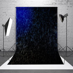 Aperturee - Sprinkle Blue Light Raindrop Fotografie Hintergrund