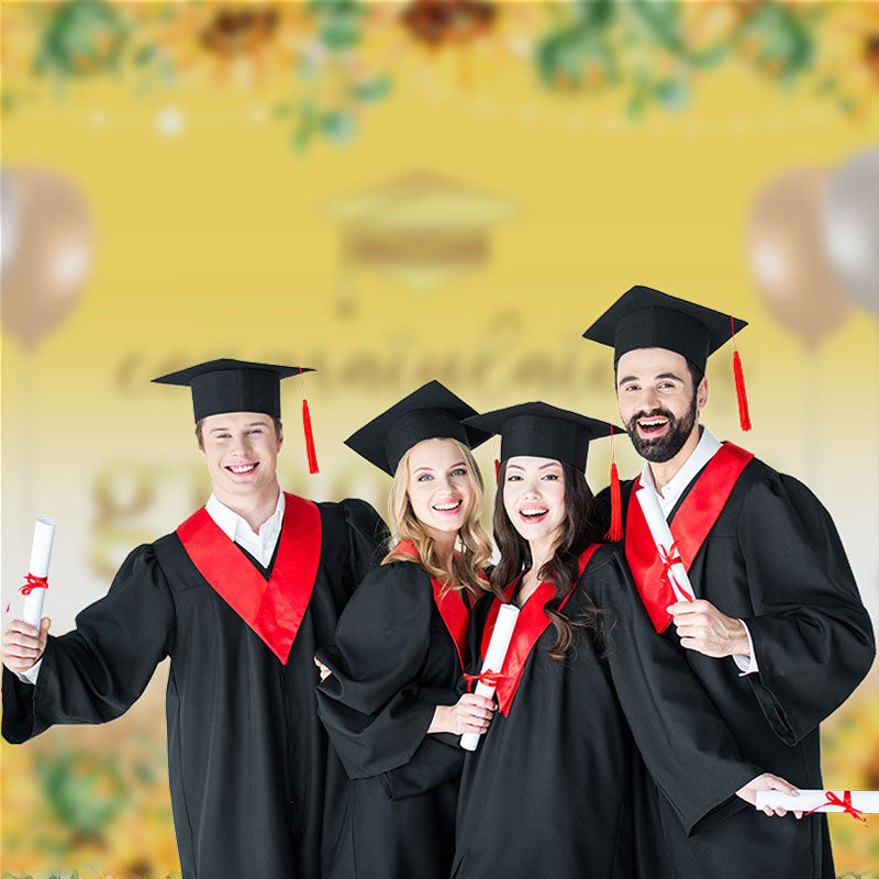 Aperturee - Sonnenblumen funkelnder Bokeh Gelb Grad Fotohintergrund