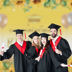 Aperturee - Sonnenblumen funkelnder Bokeh Gelb Grad Fotohintergrund