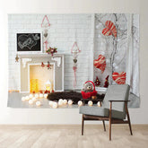 Aperturee - Teddy White Love Is Heart Happy Valentine Hintergrund