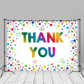 Aperturee - Danke Konfetti weißer Hintergrund zum Muttertag für Fotos