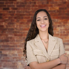 Aperturee - Vintage Hintergrund für Fotoshooting Studio Requisiten aus rotem Backstein