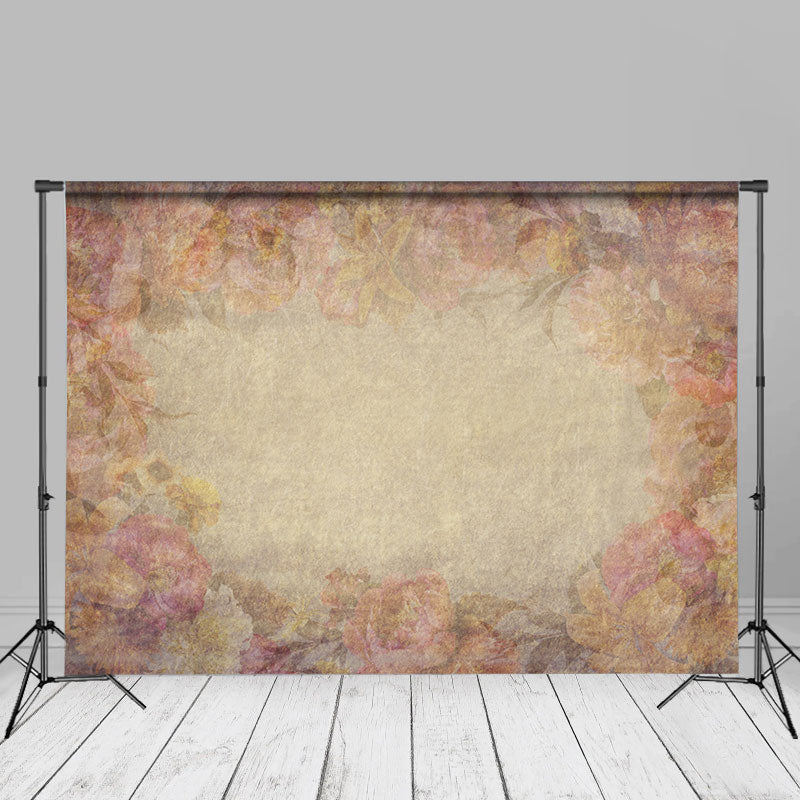Aperturee - Vintage Floral Fine Art Umstandsporträt Hintergrund