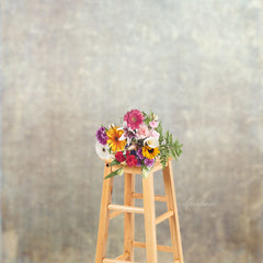 Aperturee - Vintage vergilbter abstrakter Fotostudio Hintergrund