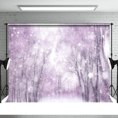 Aperturee - Winter Natur Landschaft Weihnachtsschneeflocken Hintergrund