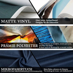 Marine Blau Und Gold 50 Geburtstag Hintergrund