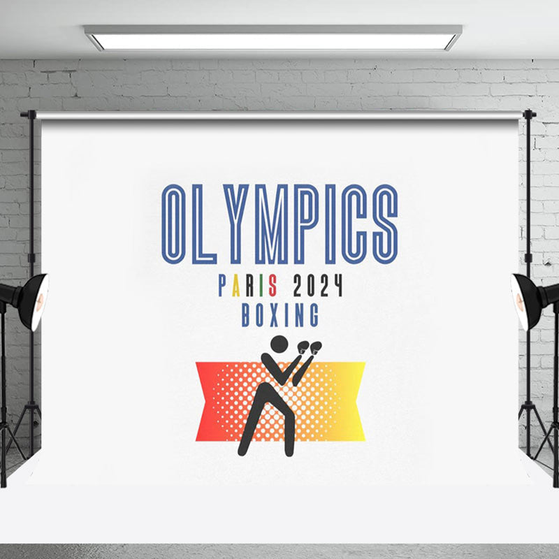 Aperturee - Paris 2024 Athleten Boxsport Olympia Hintergrund