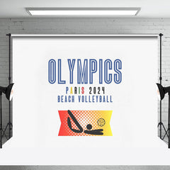 Aperturee - Paris 2024 Beach Volleyball Sport Olympia Hintergrund