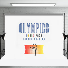 Aperturee - Paris 2024 Eiskunstlauf Sport Olympia Hintergrund