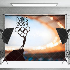 Aperturee - Die Olympischen Spiele 2024 in Paris stehen auf der Bokeh Partykulisse