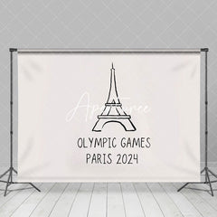 Aperturee - Einfache Kulisse für die Olympischen Spiele Paris 2024 im Sportturm