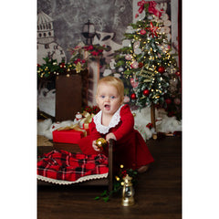 Aperturee - Weihnachtsbaum Fotostudio Hintergründe für Kinder