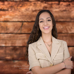 Aperturee - Fotostudio Hintergrund aus Holz im Landhausstil in Braun