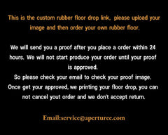 Aperturee - Aperturee Custom Rubber Floor Mat Floor drop for Photography