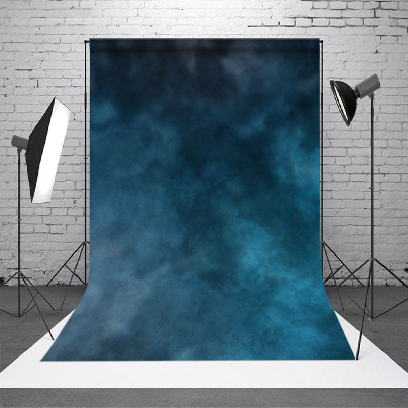 Aperturee - Wunderschöne blaue Fotostudio Hintergründe mit Farbverlauf