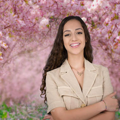 Aperturee - Rosa Blüten Sakura Blumen Baum Frühlings Fotohintergrund