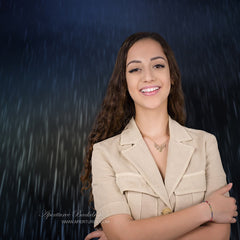 Aperturee - Regenfall dunkle Nacht Sommerhintergrund für Fotos