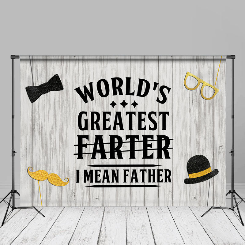 Aperturee - Holzbrett Wandkulisse für den größten Vatertag der Welt